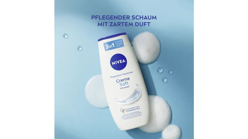 NIVEA Pflegedusche Creme Soft & Mandelöl 250 ml