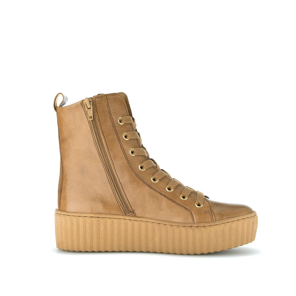 Gabor fashion Schnürstiefelette braun