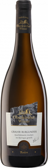 2021 Grauer Burgunder Barrique trocken - Oberkircher Winzer