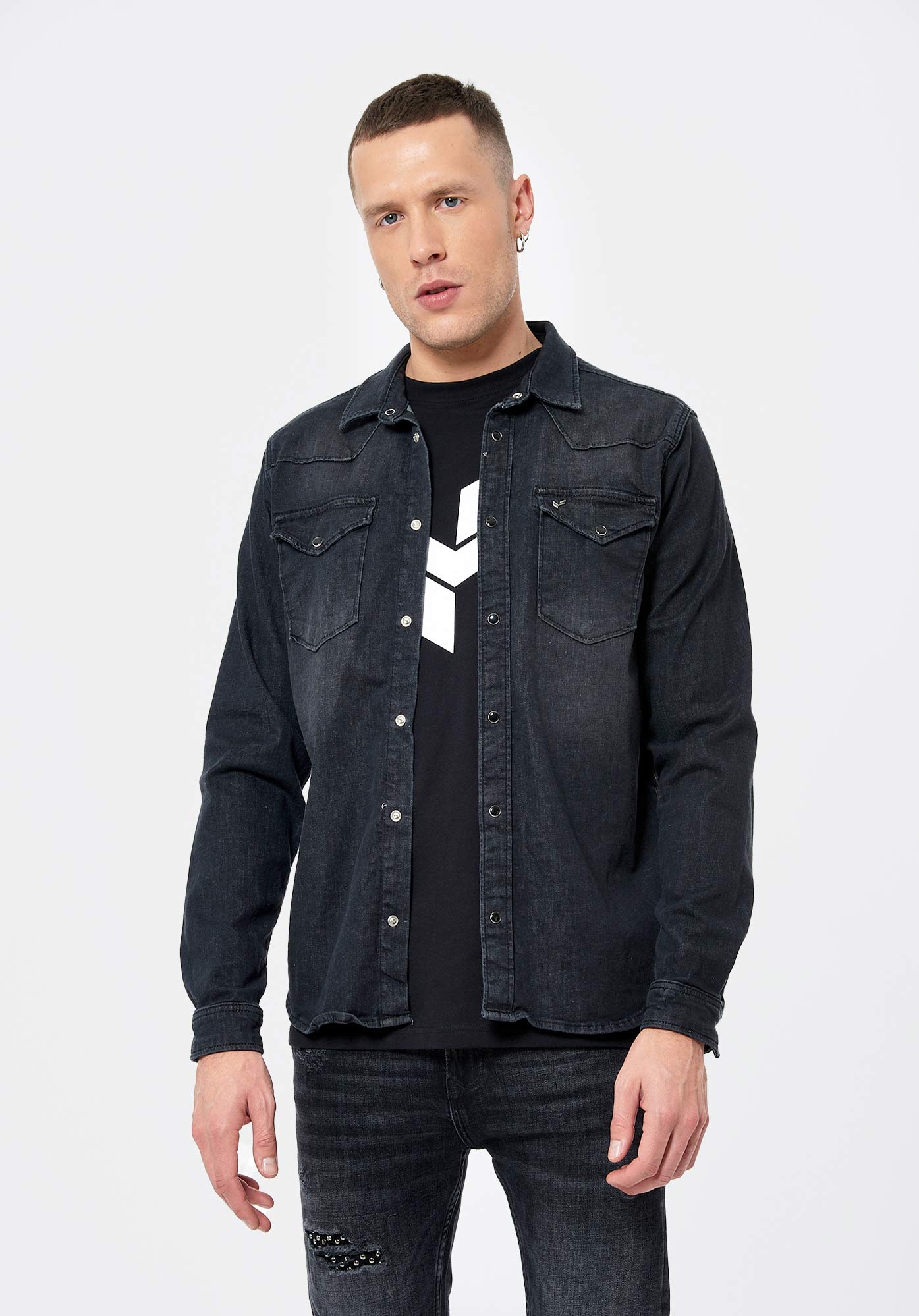 DIEGO  Chemise en jean Homme