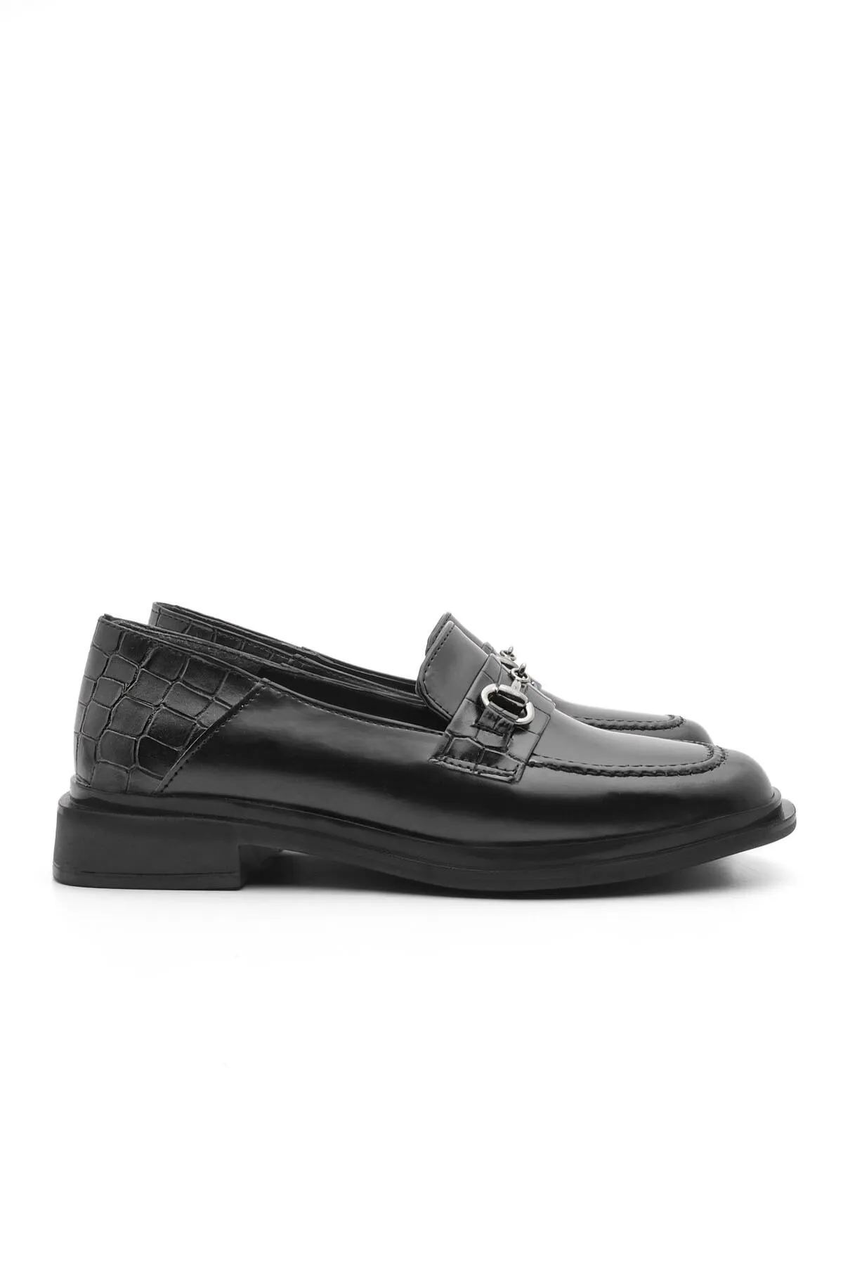 Marjin  Loafer - Schwarz - Blockabsatz