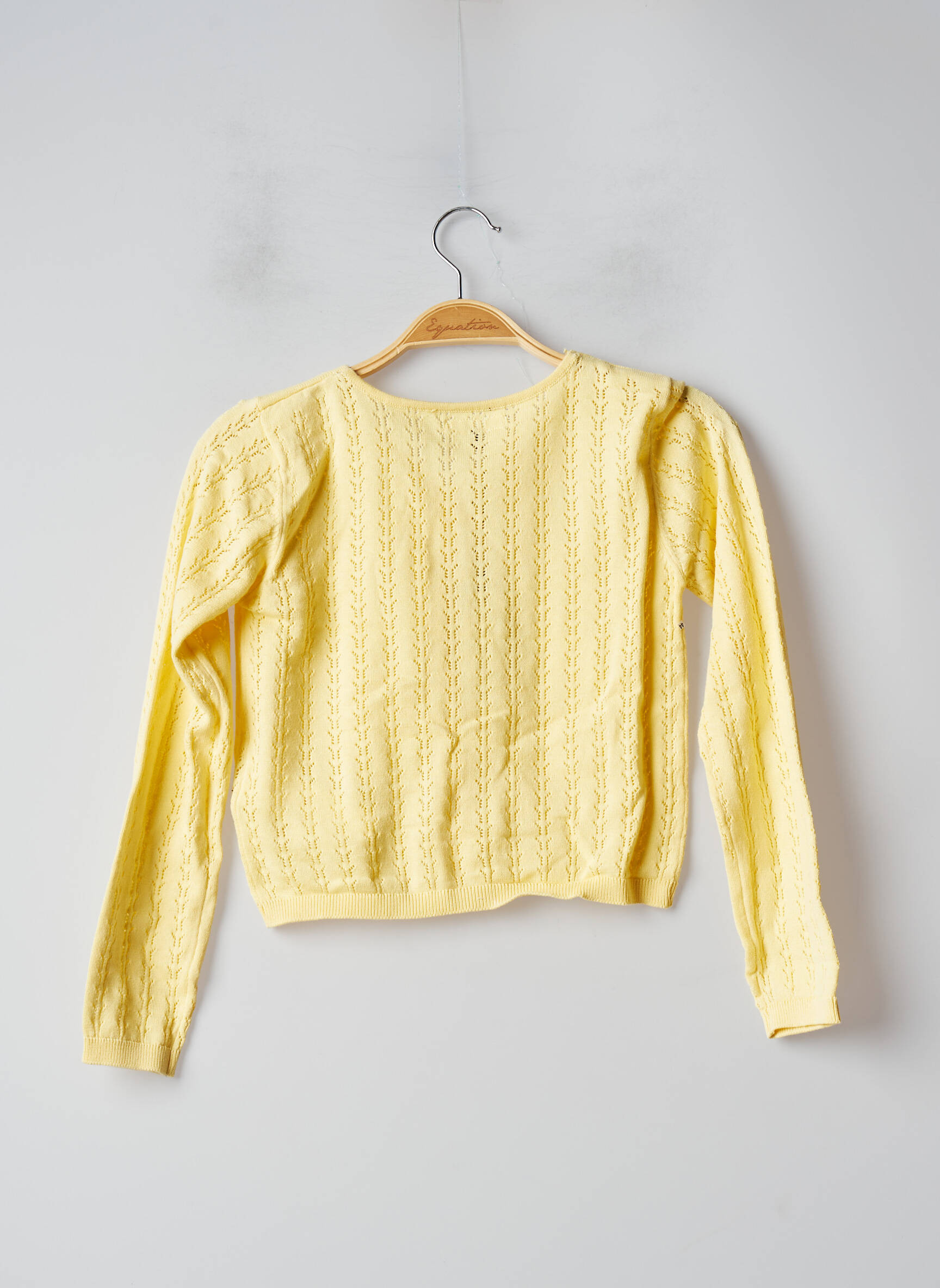 Sergent Major Cardigans Fille couleur jaune