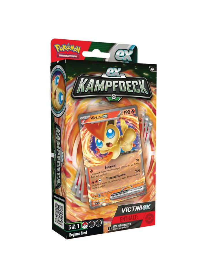 Pokémon Victini-EX Kampfdeck | 60 Karten | Pokemon Sammel-Karten deutsch günstig kaufen onesize