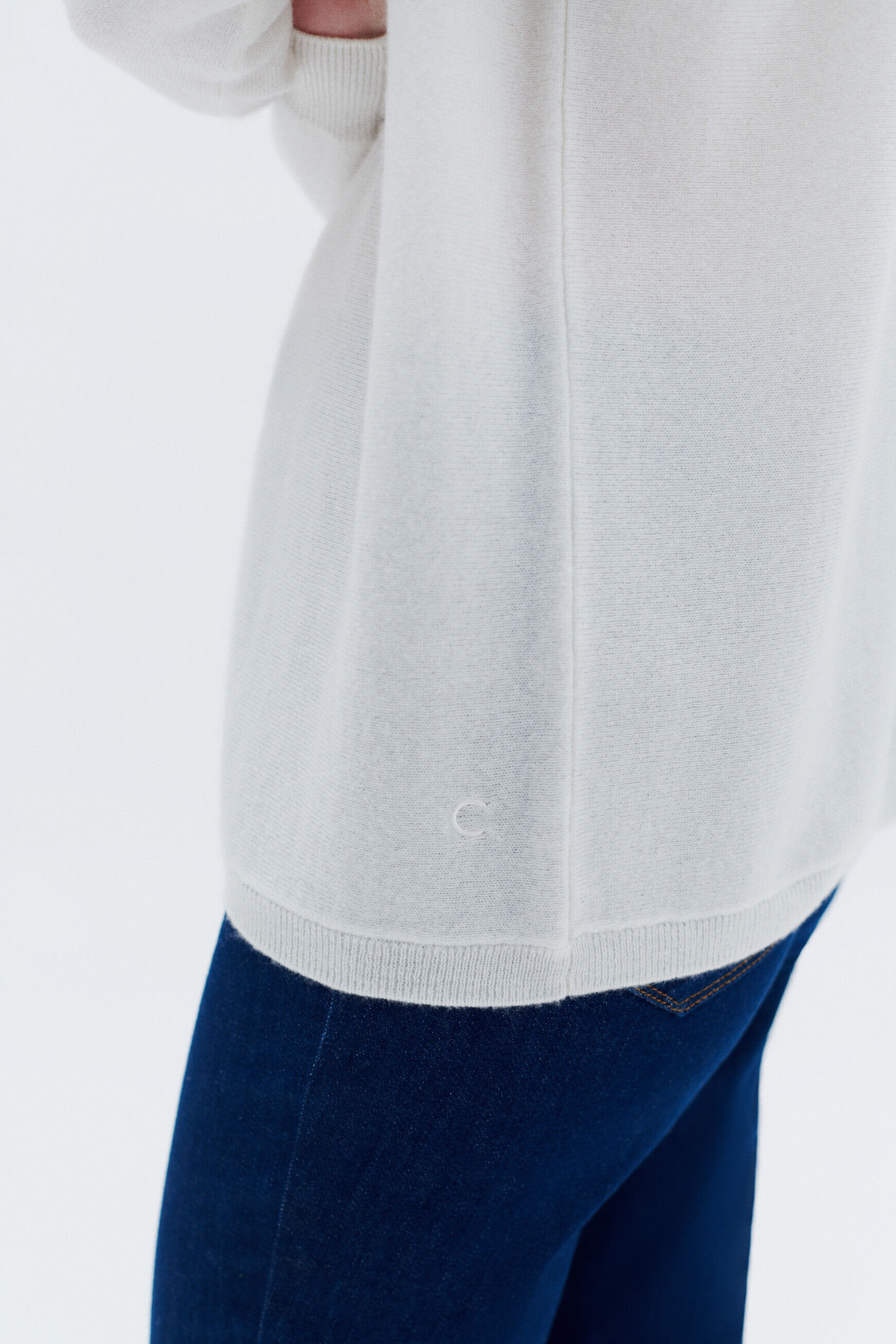 Pull mamelie ivoire femme
