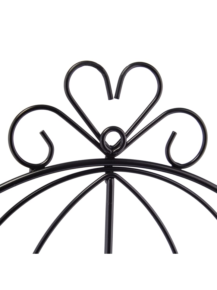 relaxdays Schmuckhalter in Schwarz - (B)25,5x (H)44,5 x (T)4,5 cm günstig kaufen onesize