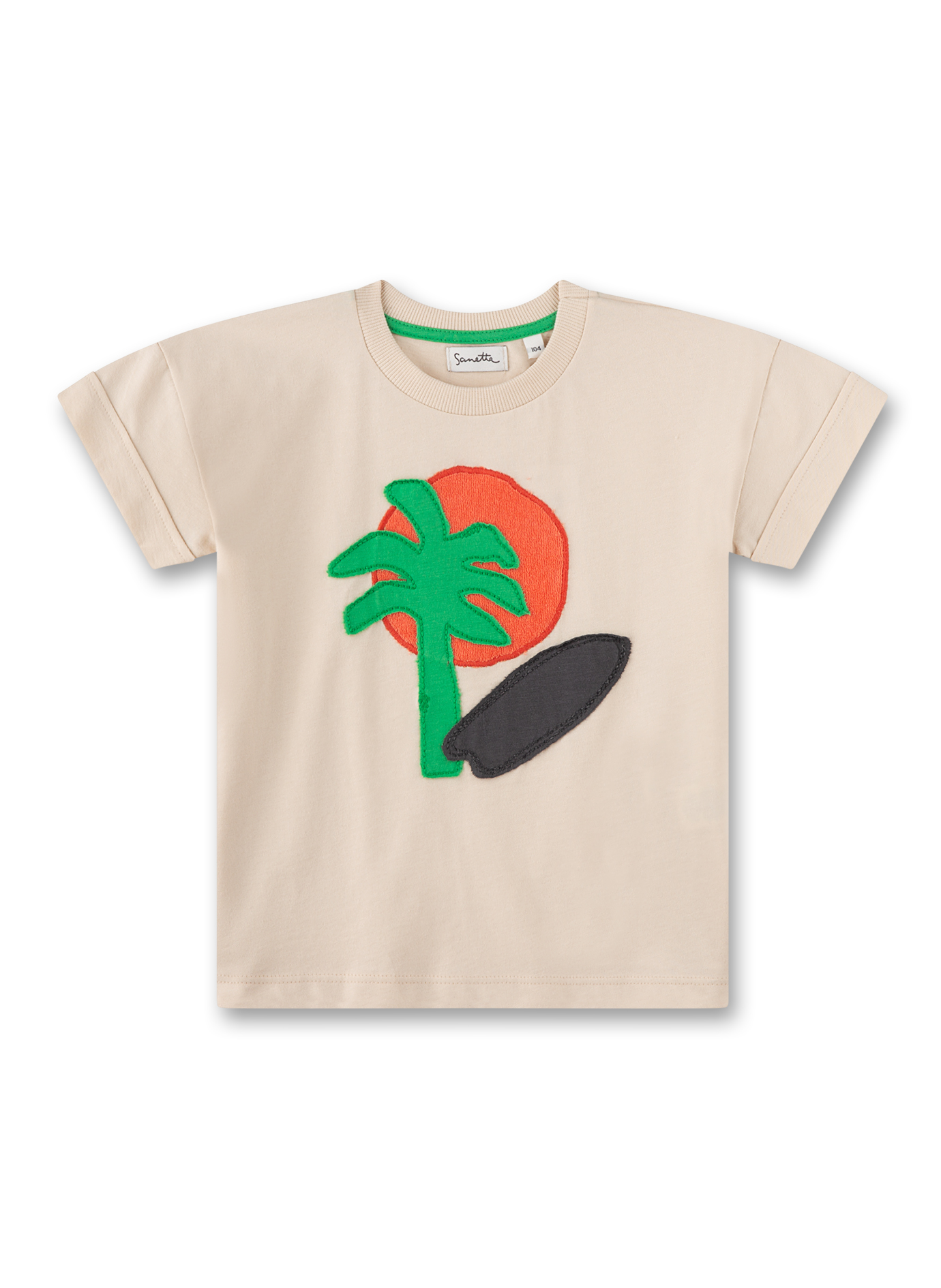 Jungen T-Shirt Beige