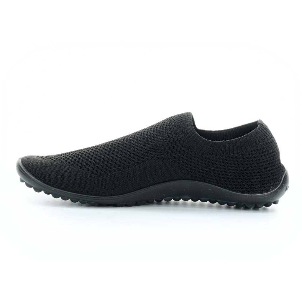 Leguano Scio Black Slip-On Barfußschuhe