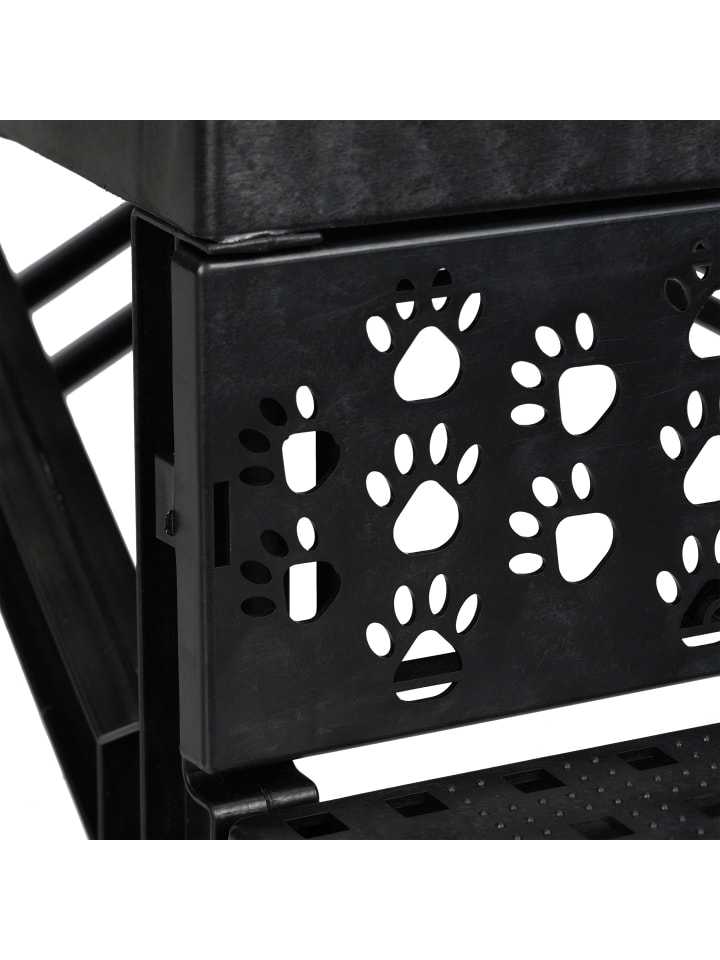 relaxdays Hundetreppe in Beige - (B)35x (H)30 x (T)45 cm günstig kaufen onesize