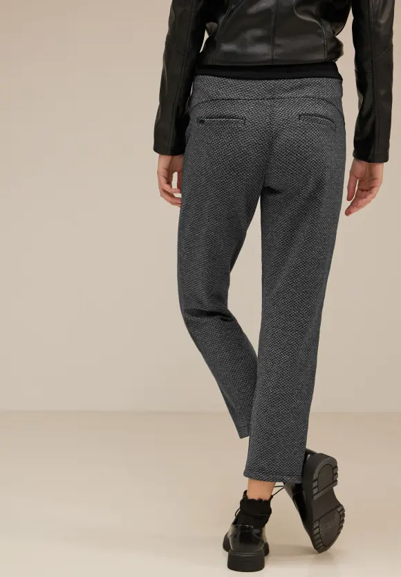 Street One Loose Fit Jacquard Joggpants