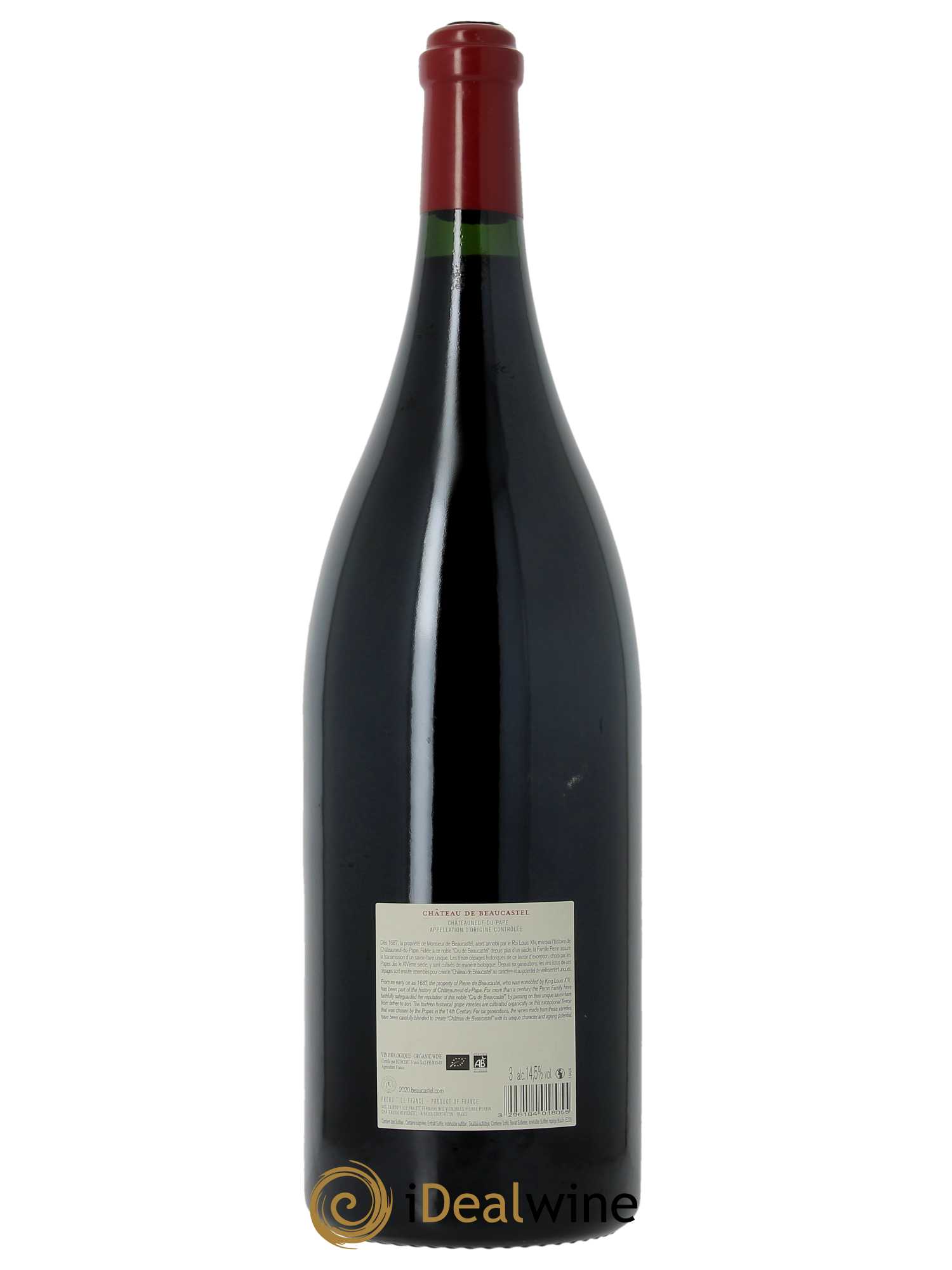 Châteauneuf-du-Pape Château de Beaucastel Famille Perrin  2020 - Lot de 1 Double-magnum