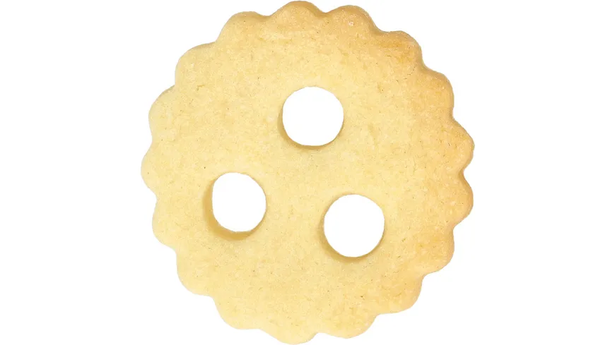 RBV BIRKMANN Ausstechform Linzer mit 3 Löchern 5cm