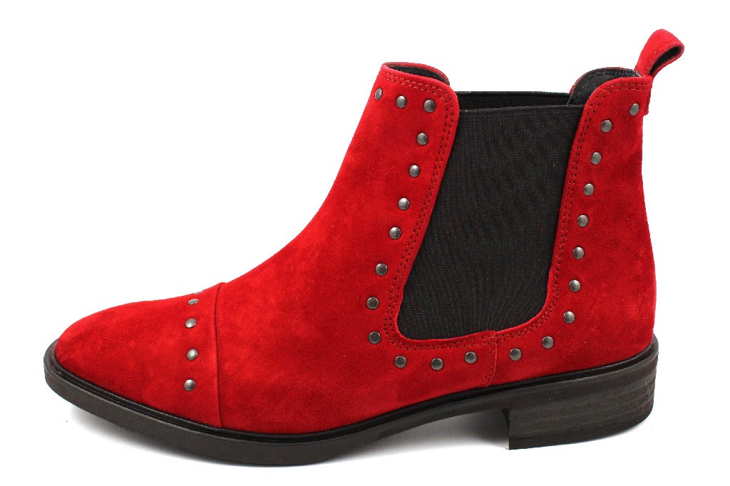 PAUL GREEN Stiefeletten rot
