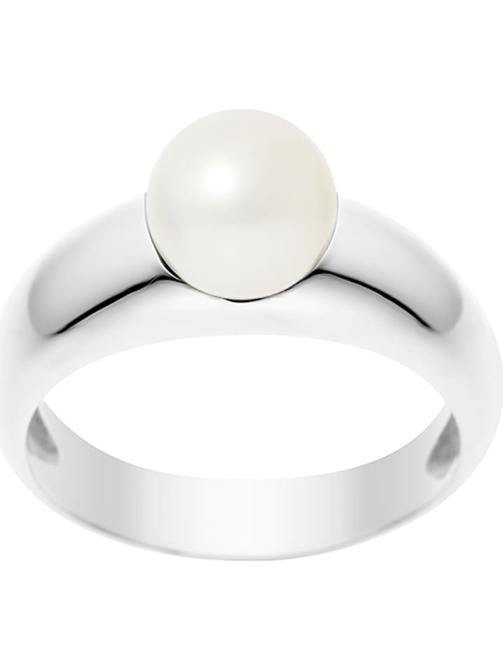 Pearl Addict Weißgold-Ring mit Perle günstig kaufen