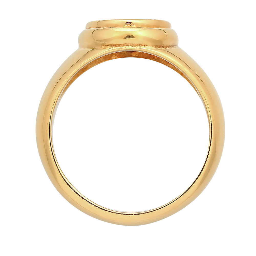 Elli Elli Bague Femmes Sceau Yin-Yang Symbole Tendance avec Émail en Argent Sterling 9 Bague
