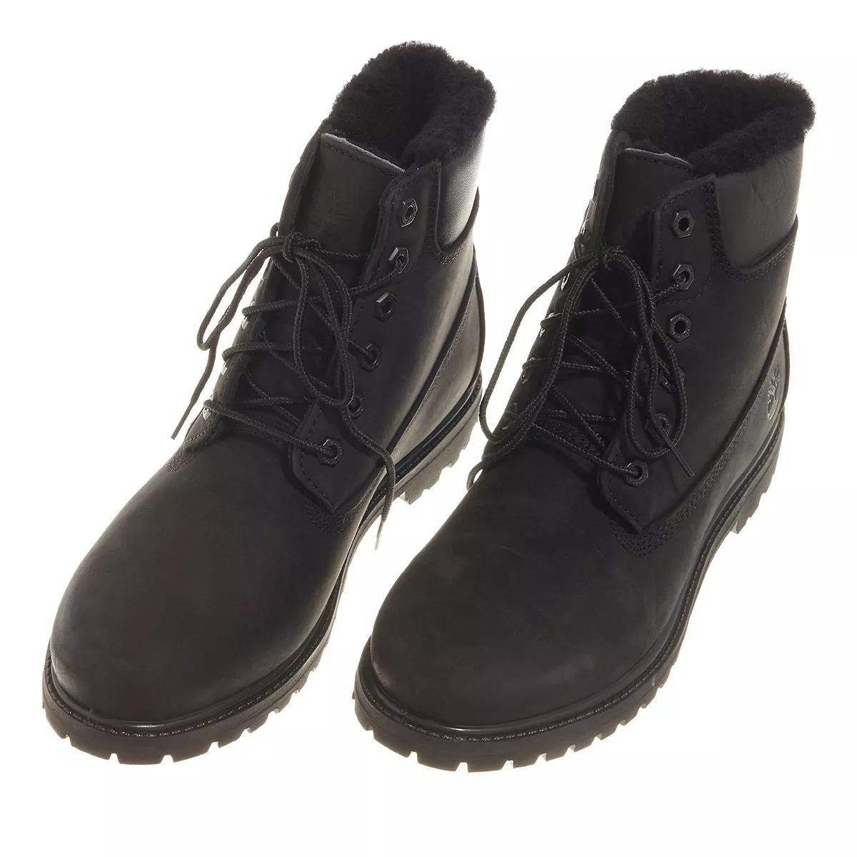 TIMBERLAND Stiefeletten schwarz Schnürstiefel