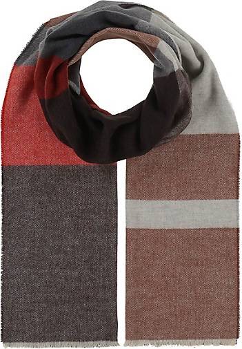 FRAAS Sustainability Edition - Cashmink-Schal mit Blockstreifen - Made in Germany