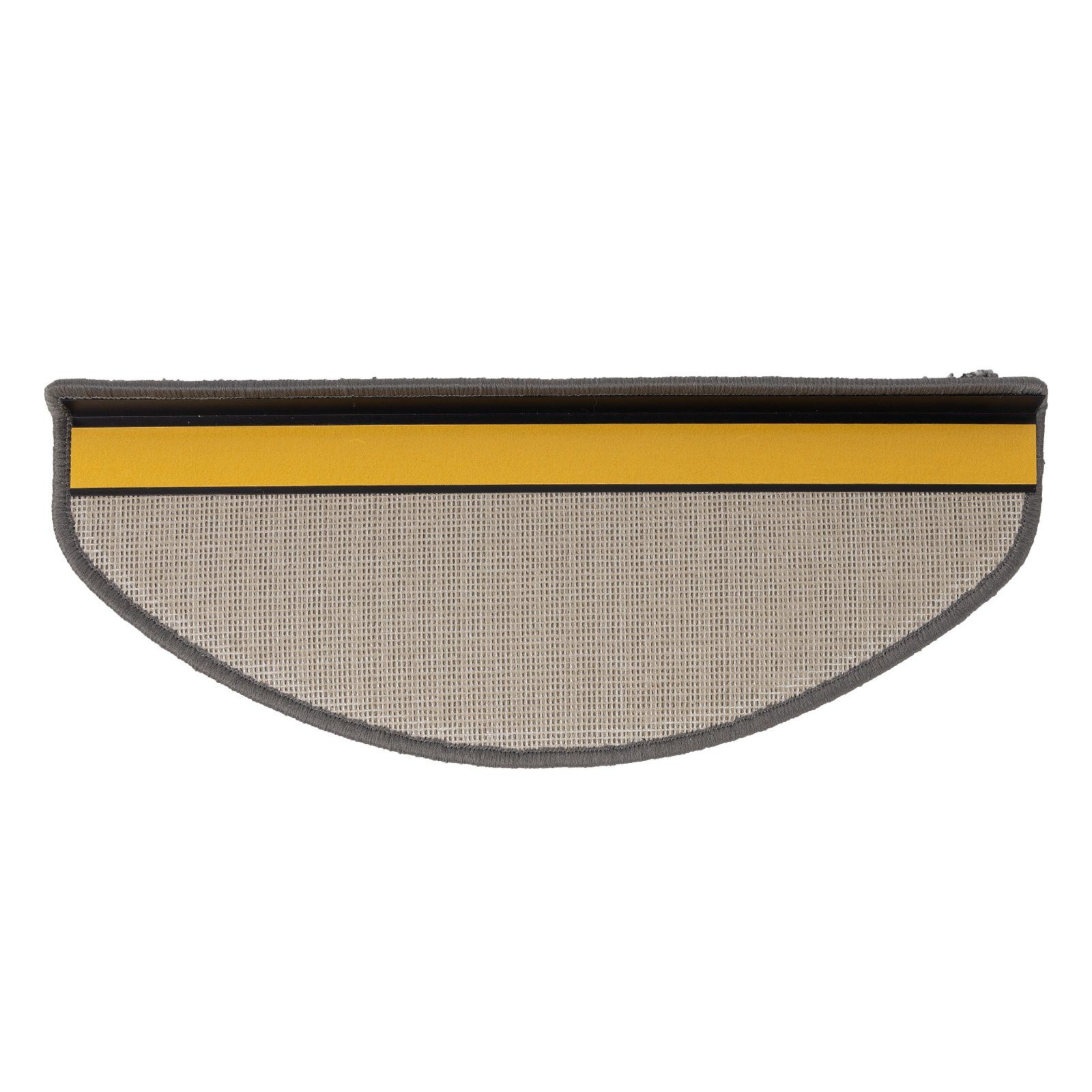 Stufenmatte Shaggy-Stufenmatte Barcelona, viele Farben & 2 Größen, Treppenschutz, Floordirekt, Halbrund