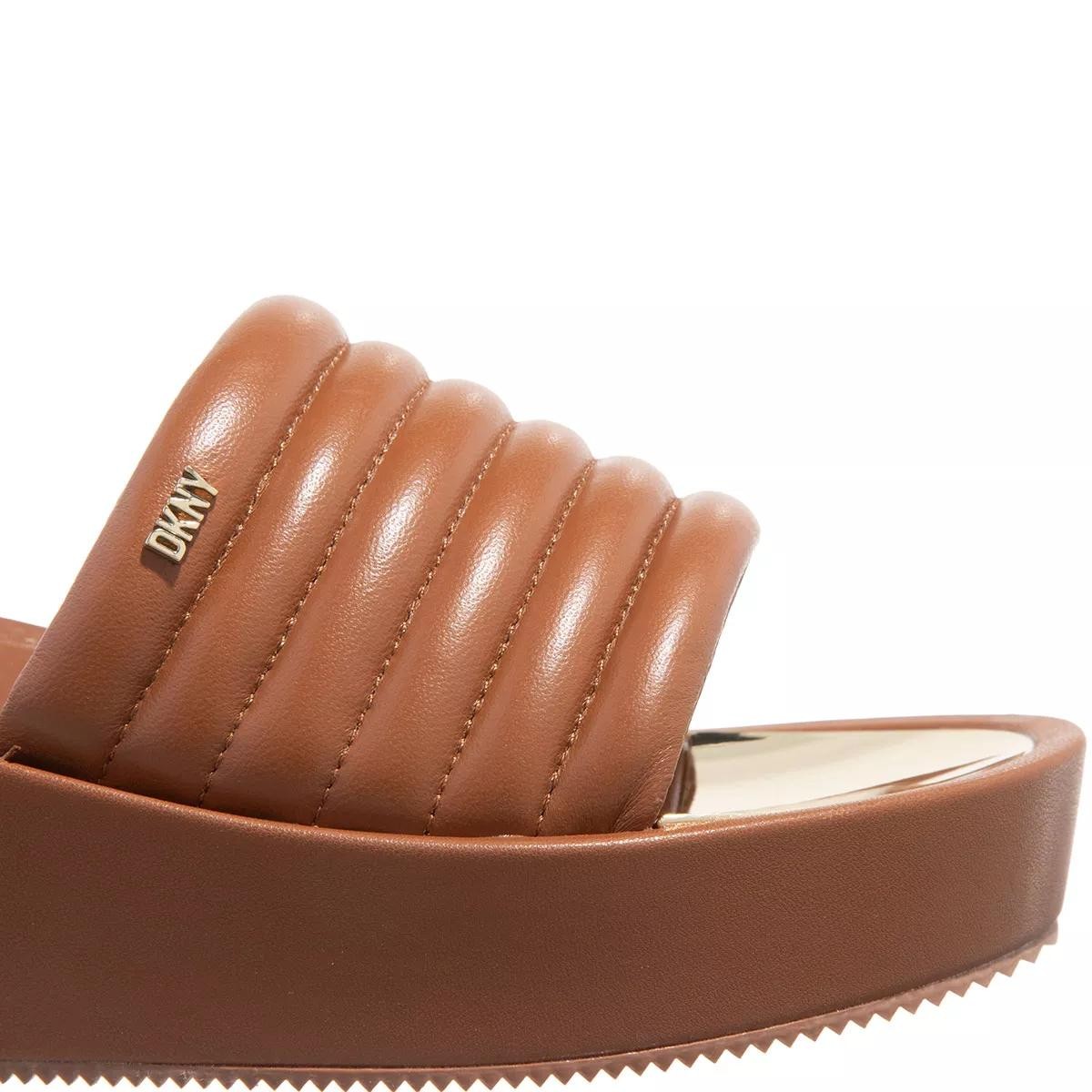 DKNY Pantoletten braun Slide
