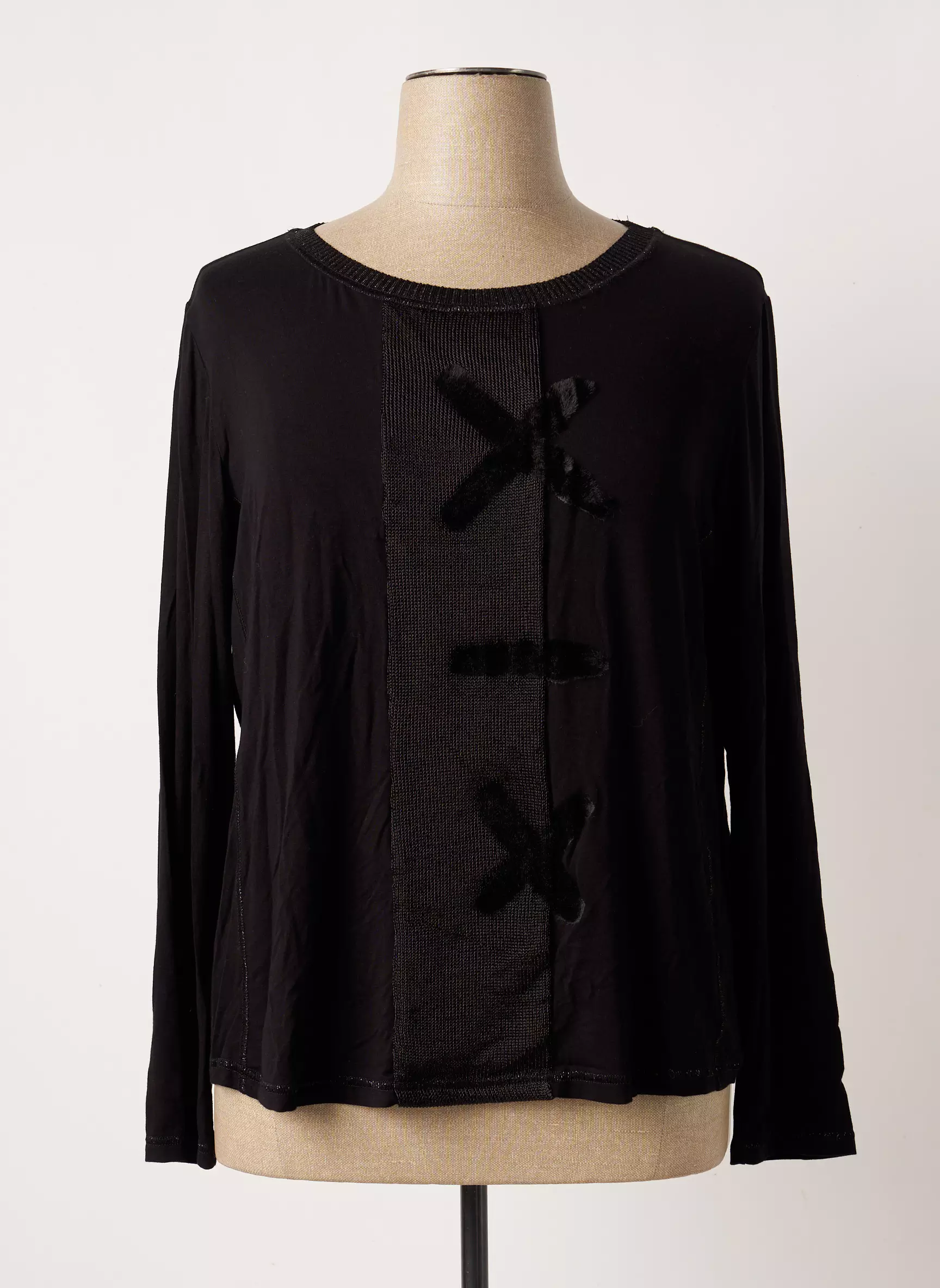 Elisa Cavaletti Tops Femme couleur noir