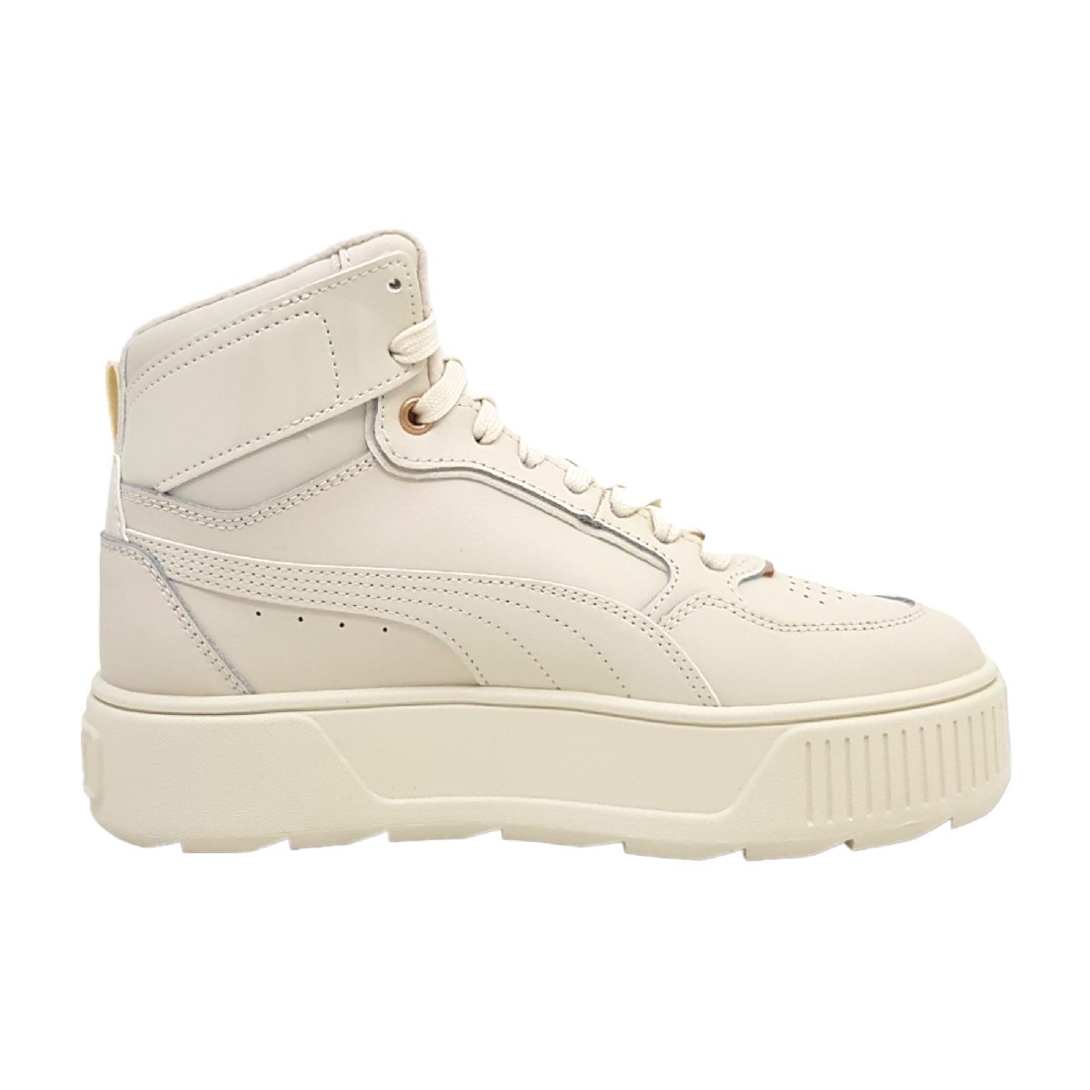 Puma Karmen Rebelle Mid 387624 Beige 004 Snow/ Gold