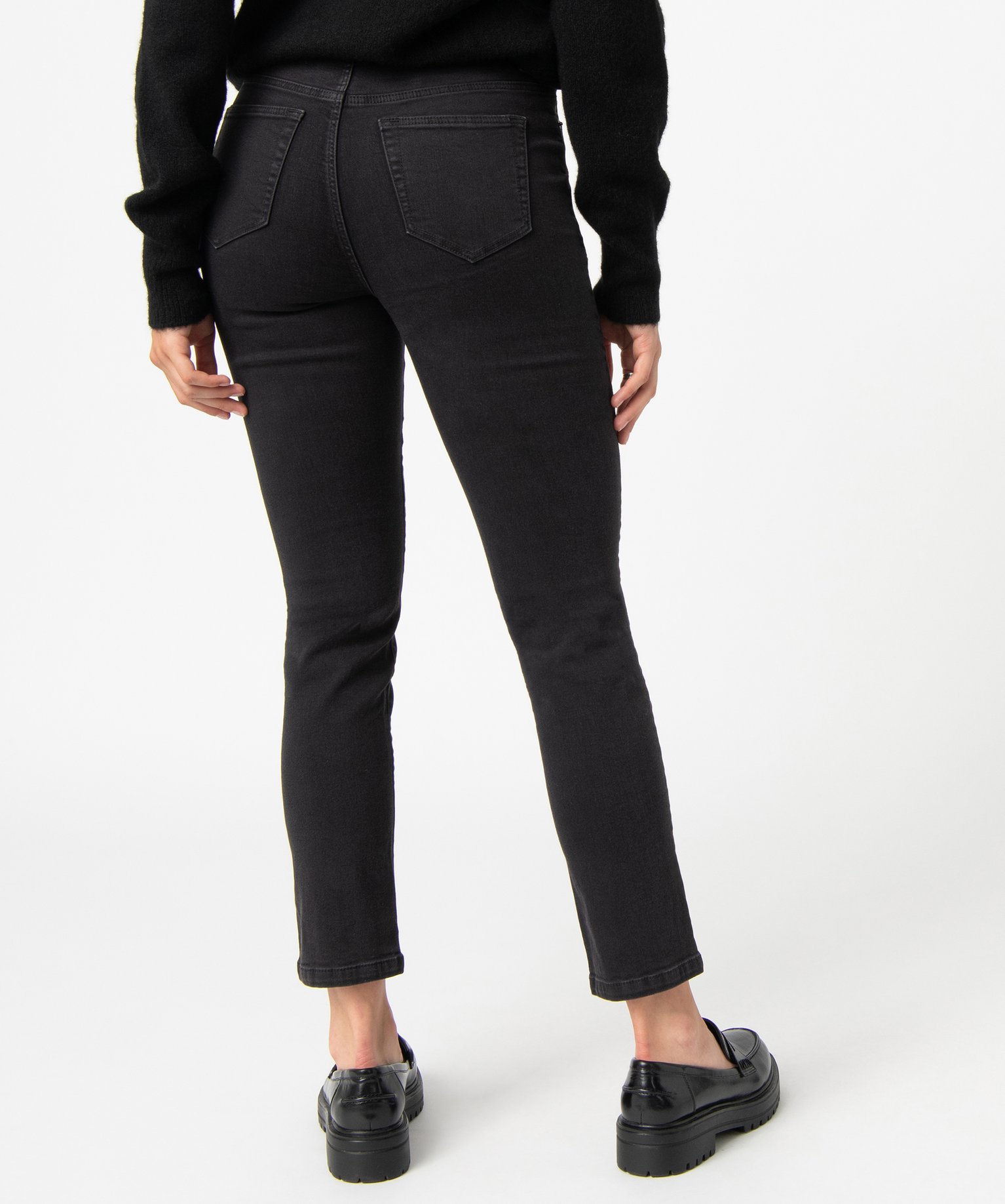 Jean femme slim à taille haute - L26 noir | GEMO