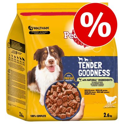 2,6 kg Pedigree Tender Goodness zum Sonderpreis!