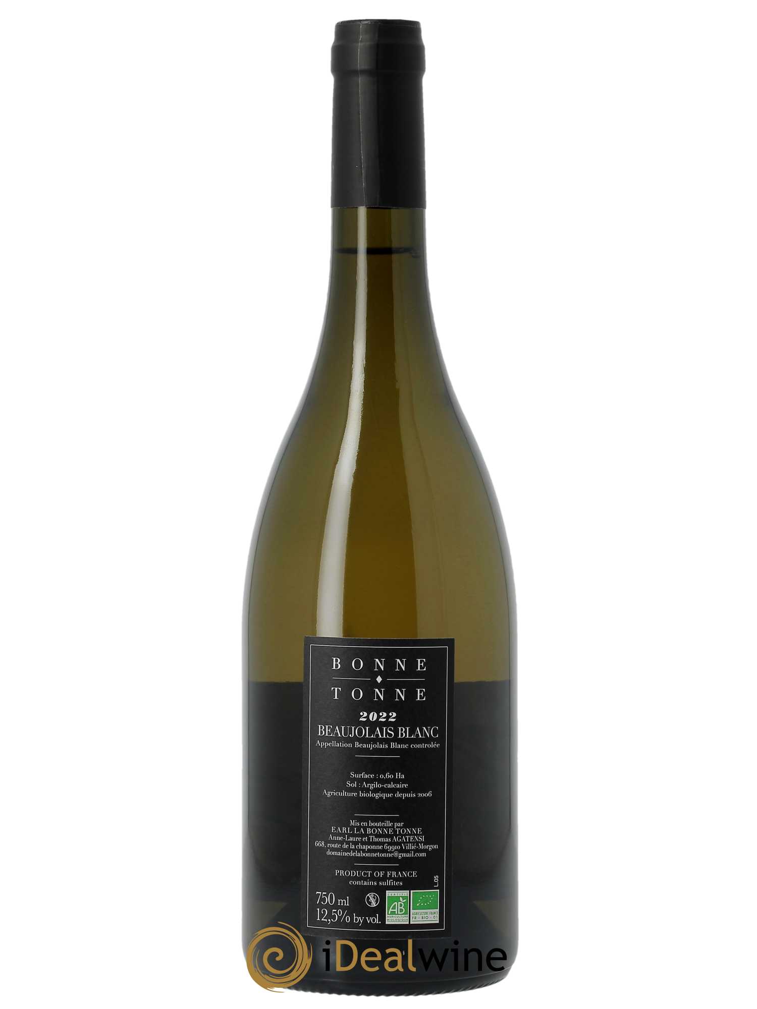 Beaujolais La Bonne Tonne  2022 - Lot de 1 Bouteille
