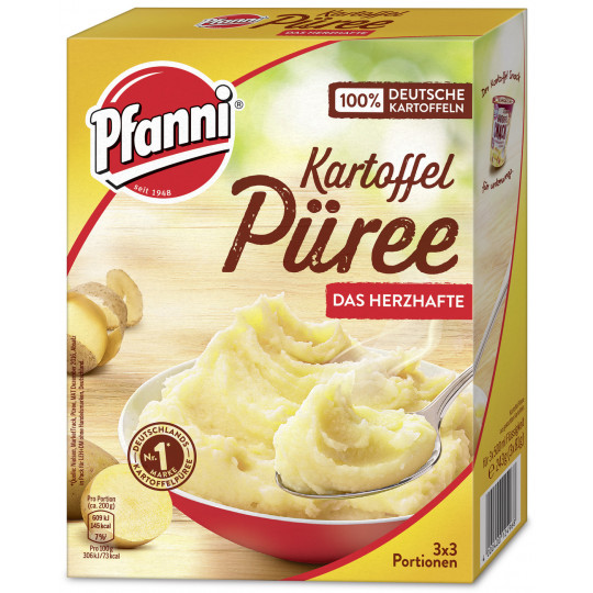 Pfanni Kartoffel Püree Das Herzhafte 3x 81G
