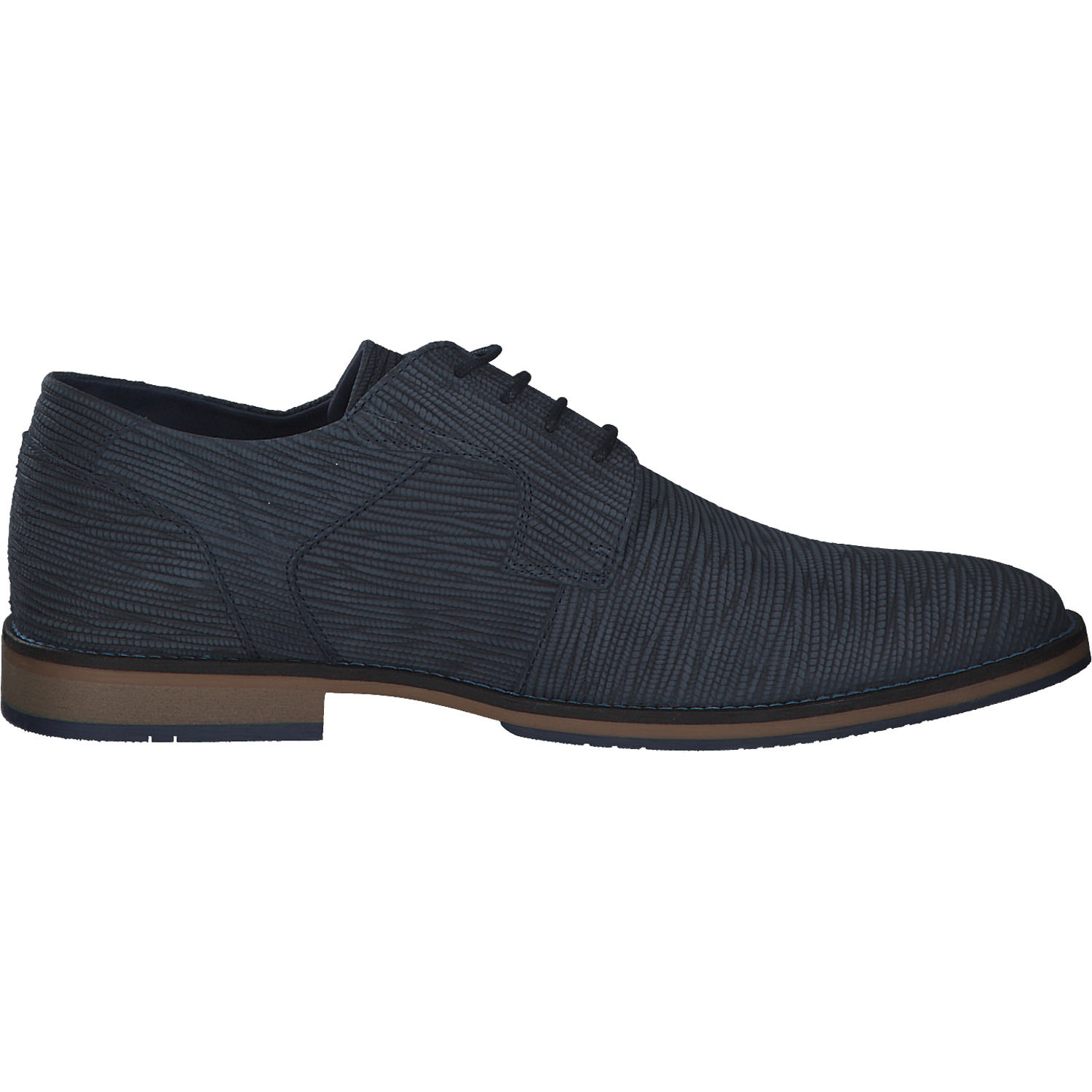 Shoes Unlimited 663 K2 1008A, Klassische Halbschuhe, Herren, Blau/grau