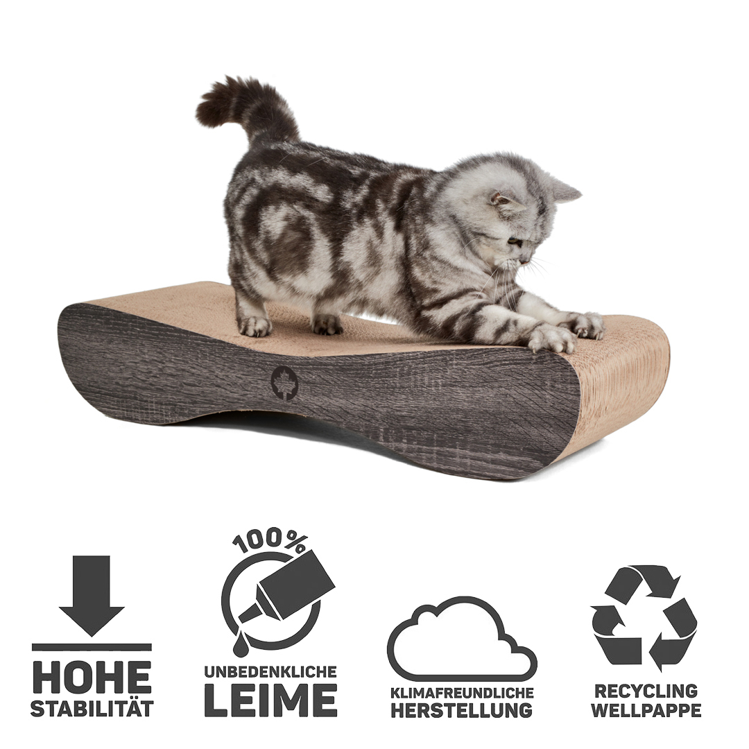 Canadian Cat Company Kratzbretter & Kratzpappen Canadian Cat Company Kratzbrett Satellite 2.0 dunkelgrau