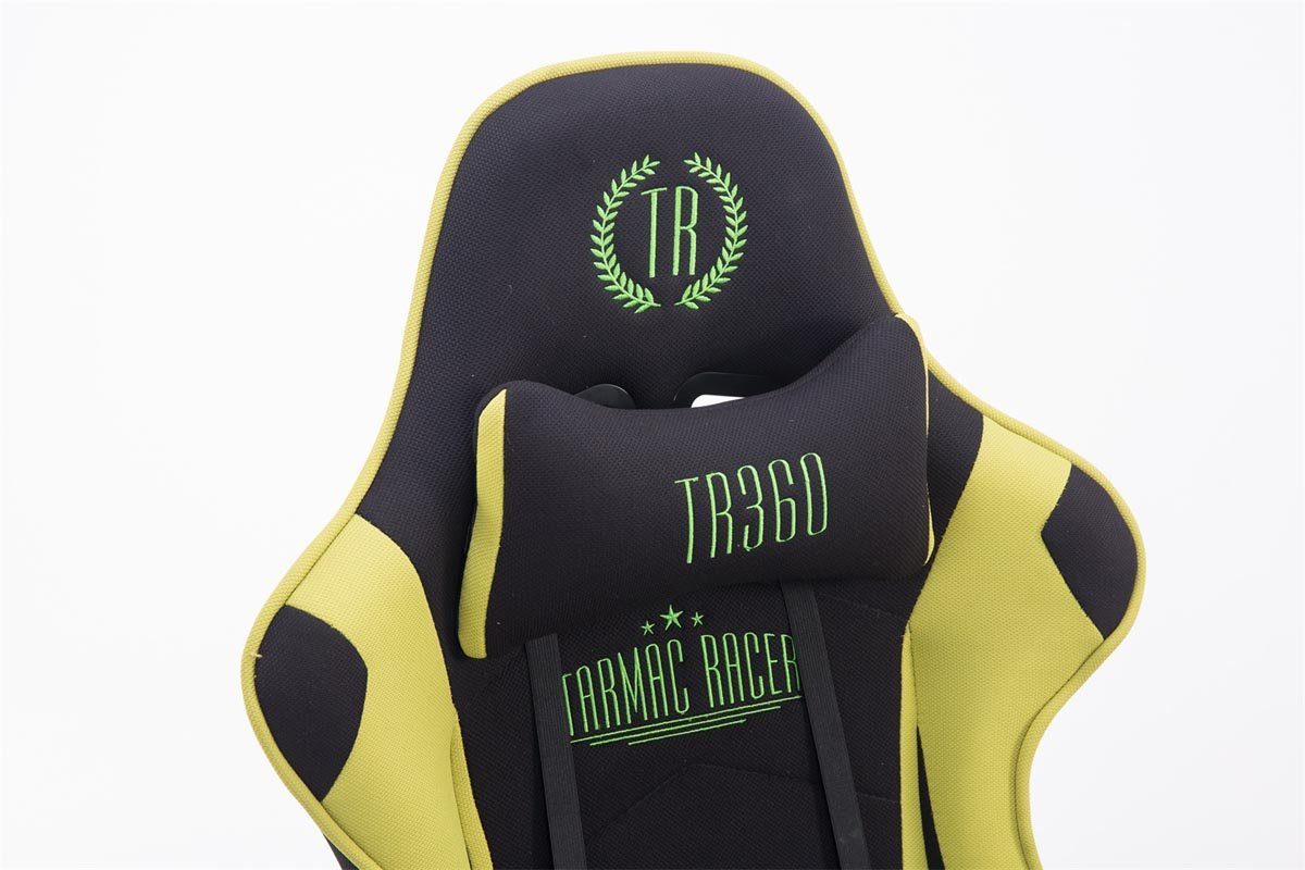 CLP Gaming Chair Turbo mit Fußablage, Höhenverstellbar und drehbar