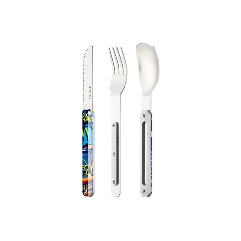 Akinod Magnetic Straight Cutlery 12H34 Mirror Cyclisme