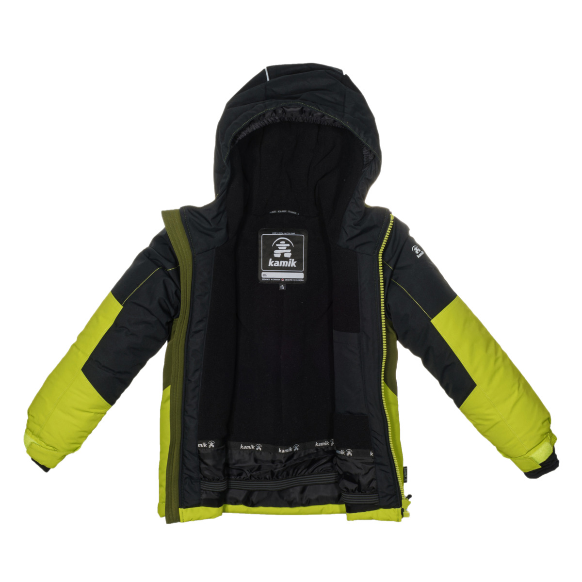 Kamik ISAAC Winterjacke gruen