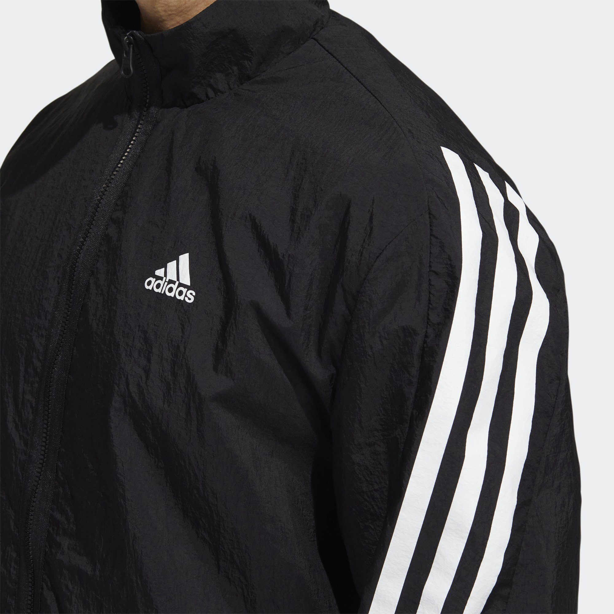 adidas Sportswear Trainingsjacke FUTURE ICONS 3-STREIFEN WOVEN TRAININGSJACKE