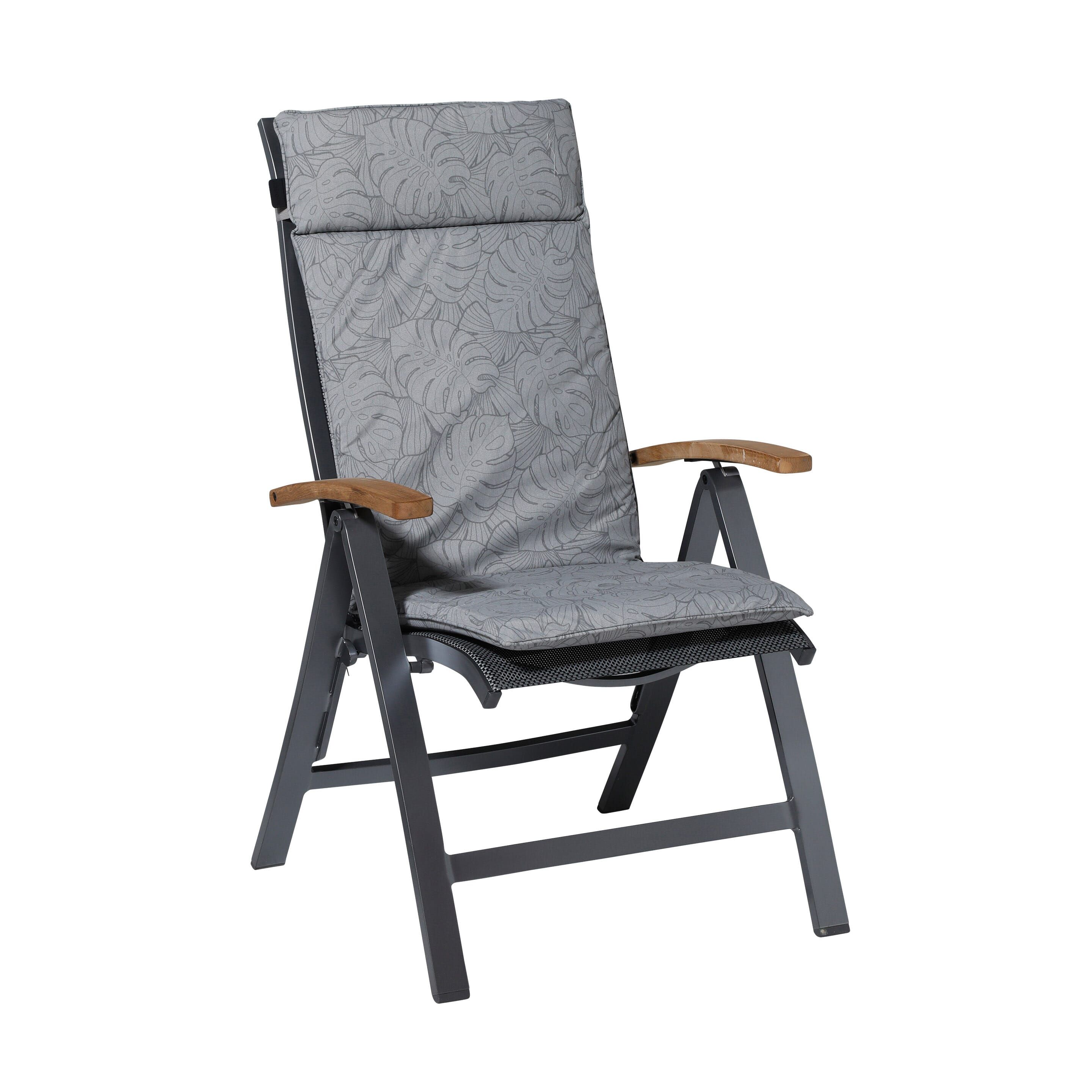 Madison Outdoor Palm Grau 105 x 50 Kissen für niedrige Rückenlehne