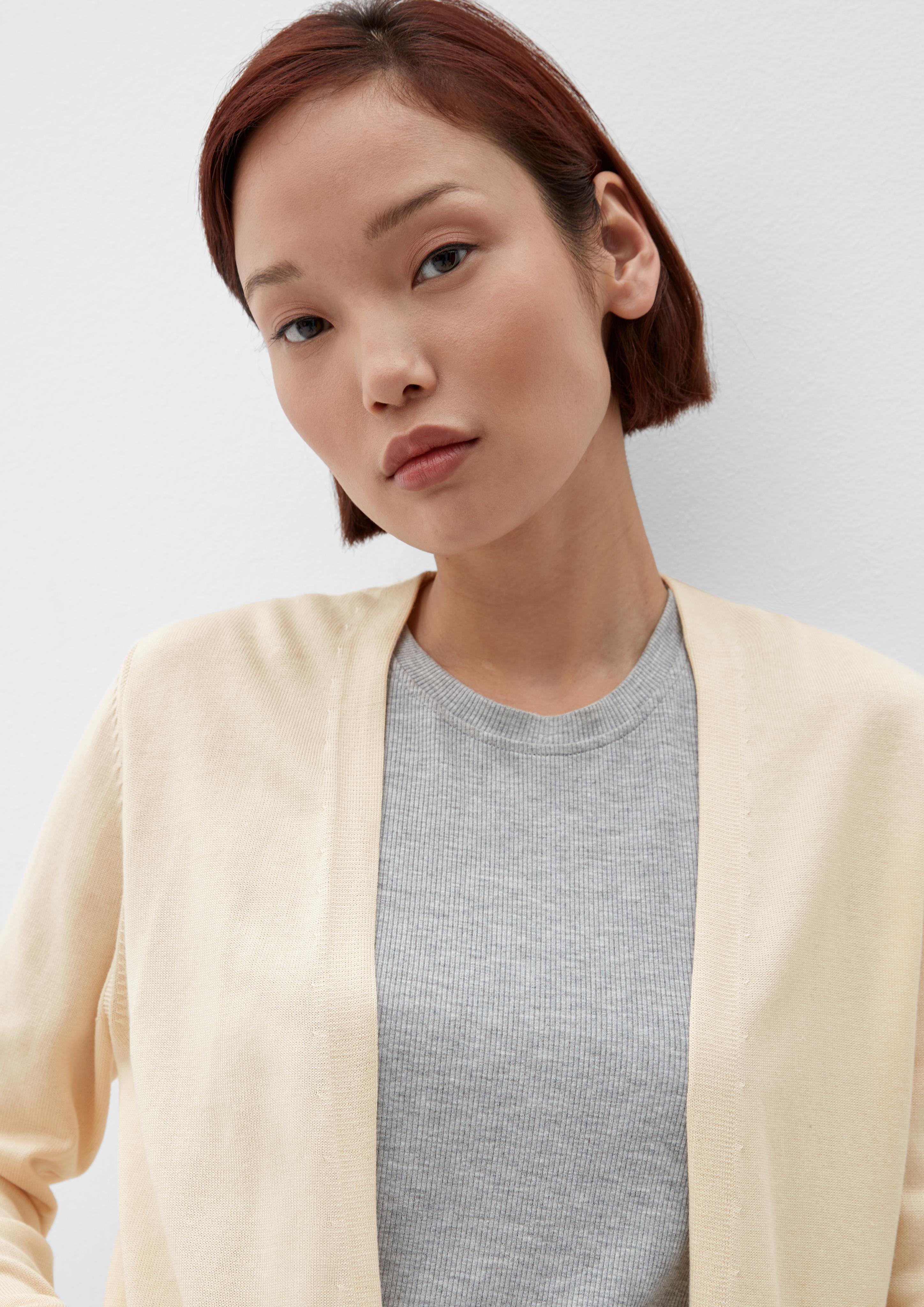 Cardigan aus Viskose und Baumwolle  2121122-8100