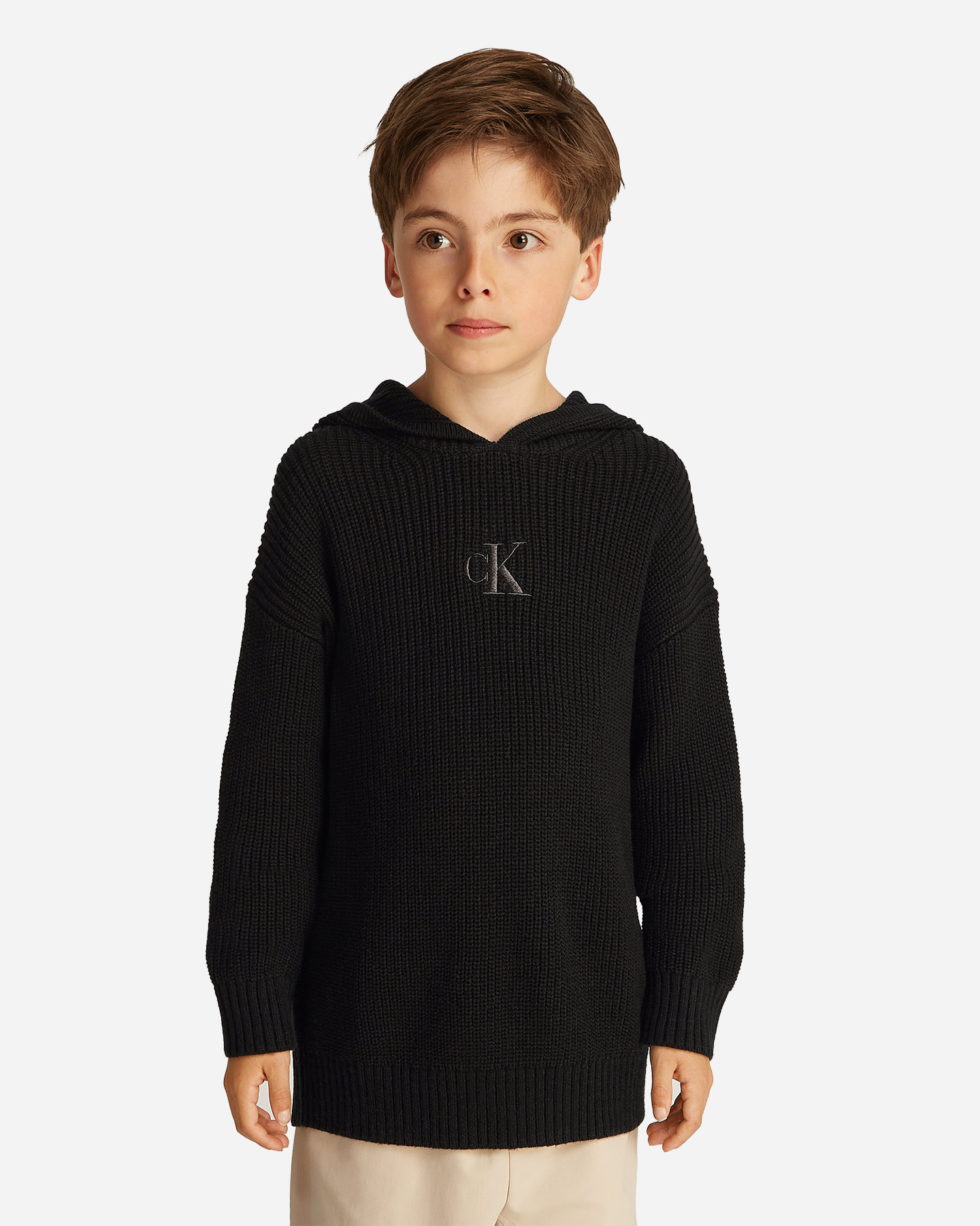Maglione Calvin Klein Jeansy Relaxed Jr IB0IB02413-BEH