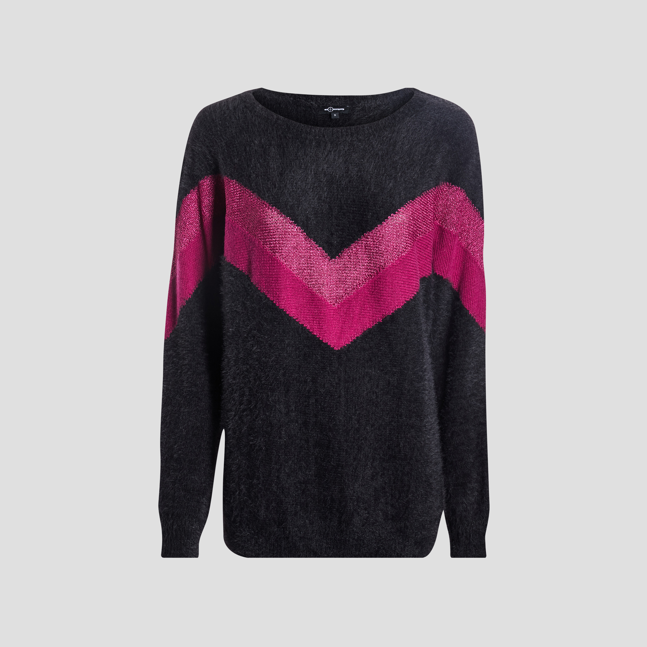 Pull manches longues noir femme | La Halle