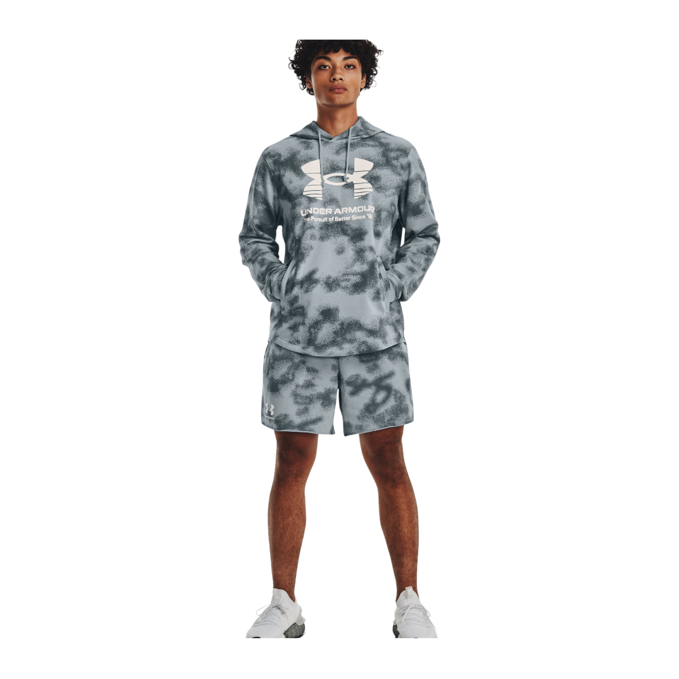 Under Armour Rival Terry 6In Short Blau F468