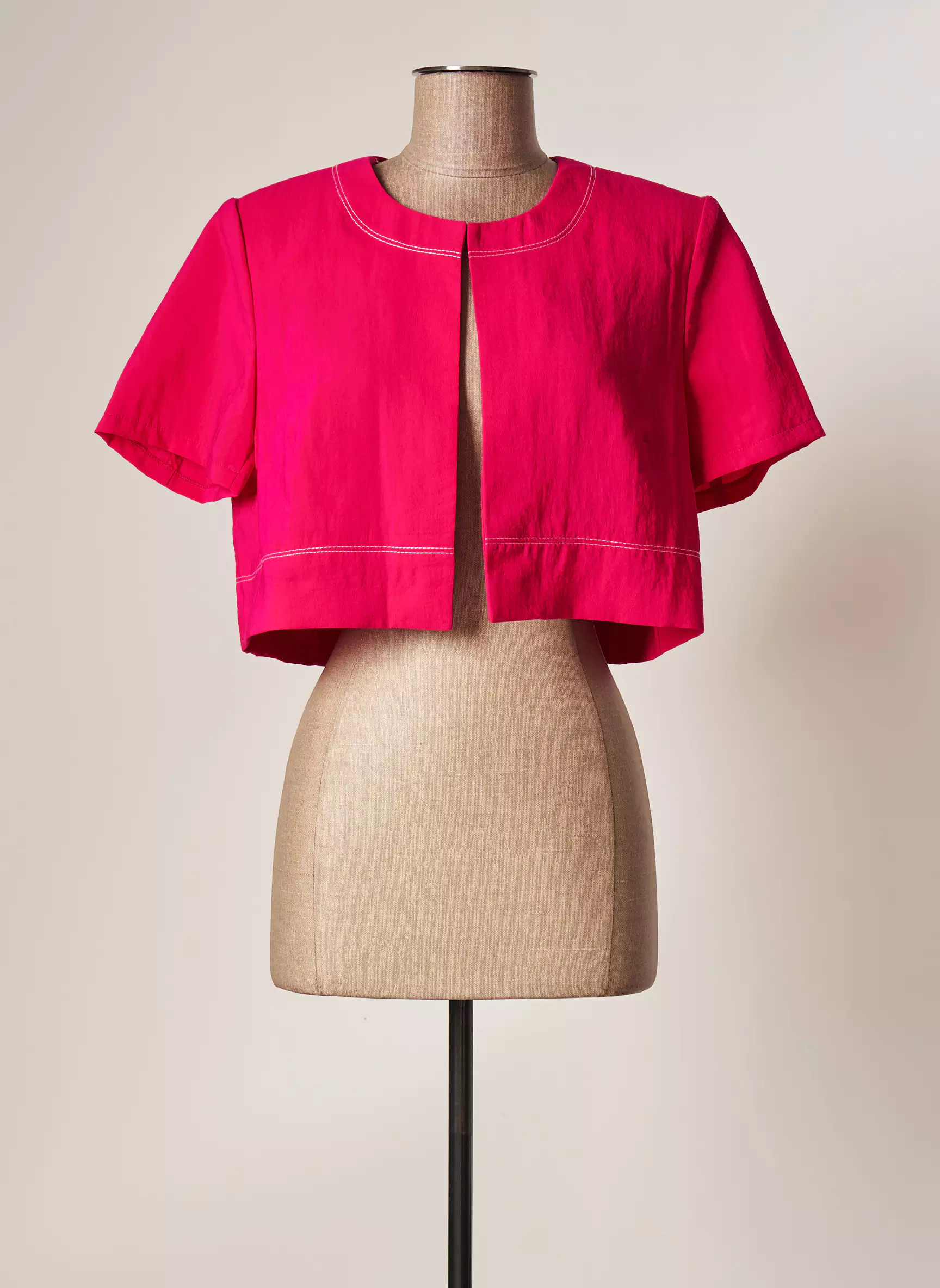 Christine Laure Boleros Femme couleur rose
