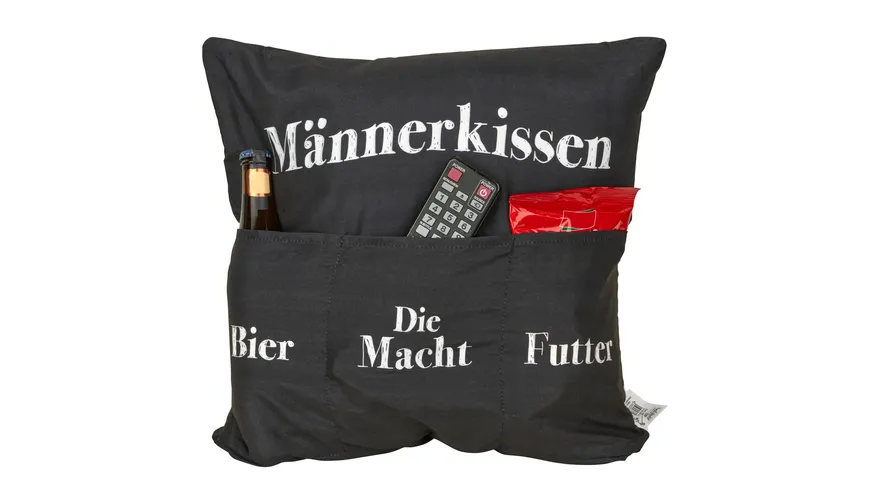HERGO Sofahelden Männerkissen