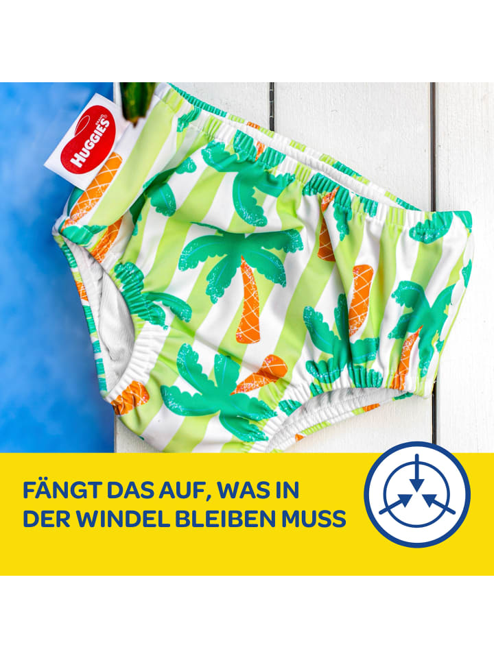 Huggies Little Swimmers wiederverwendbare Schwimmwindel Gr 3-4 (11-14kg) Tropical günstig kaufen 3