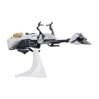 Star Wars: The Mandalorian Vintage Collection Fahrzeug mit Figuren Speeder Bike with Scout Trooper & Grogu