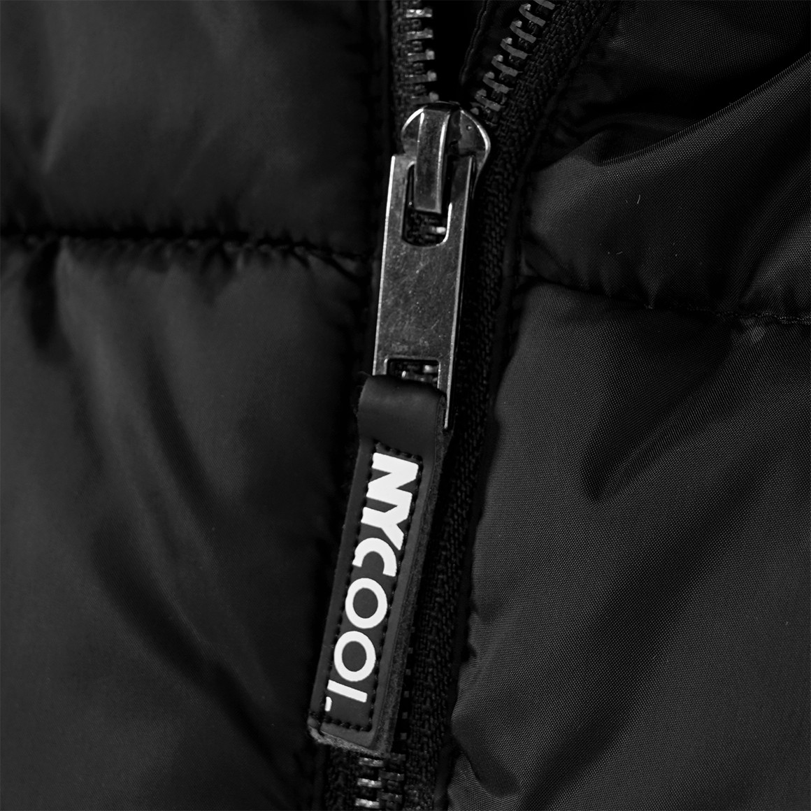 Jungen Steppjacke unifarben