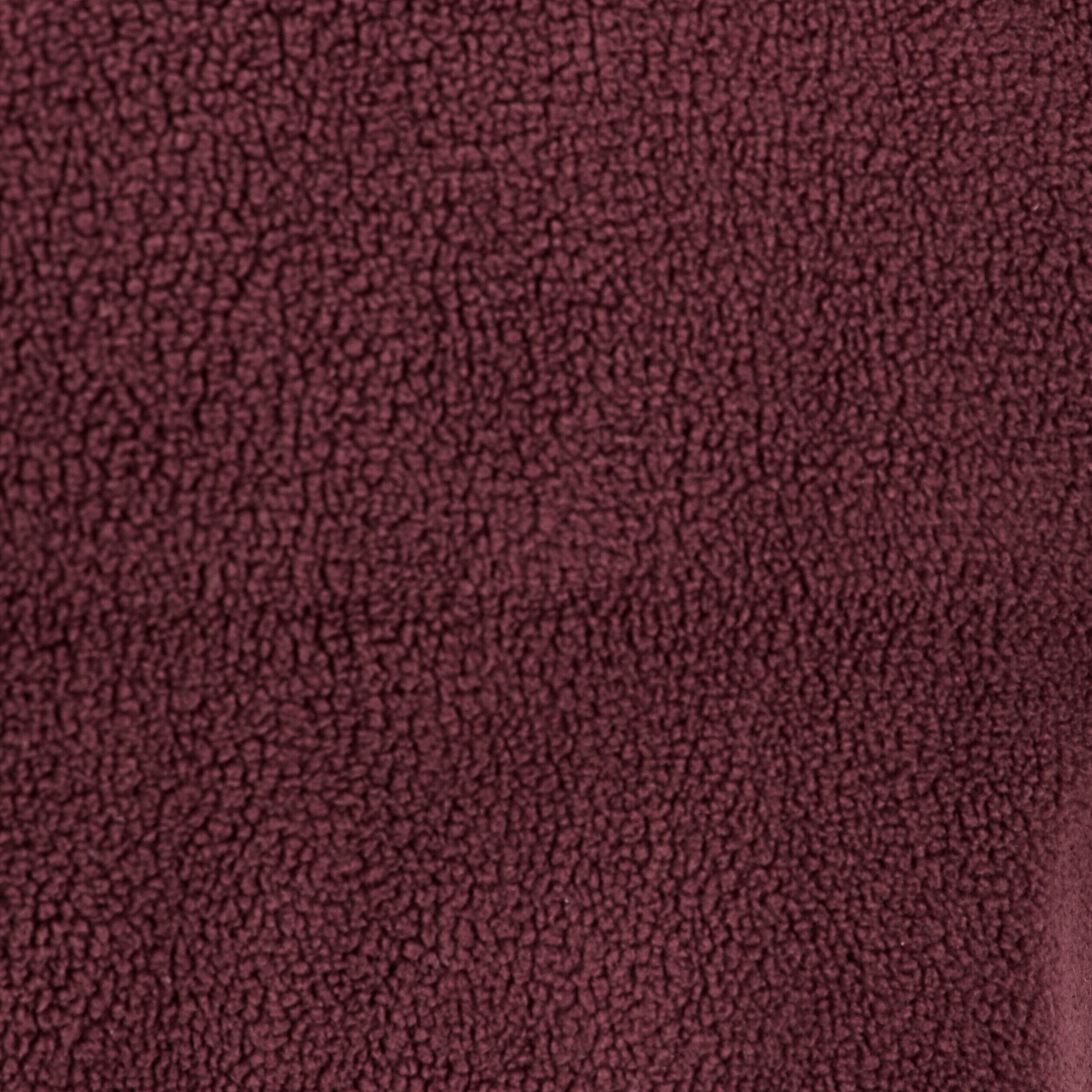 Sweat polaire col montant bordeaux femme | Cache Cache