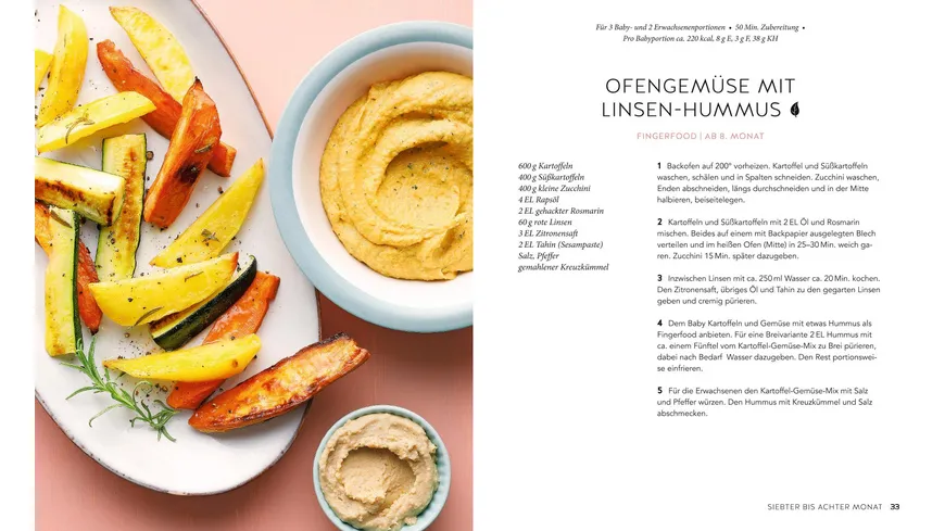 Kochen für Babys