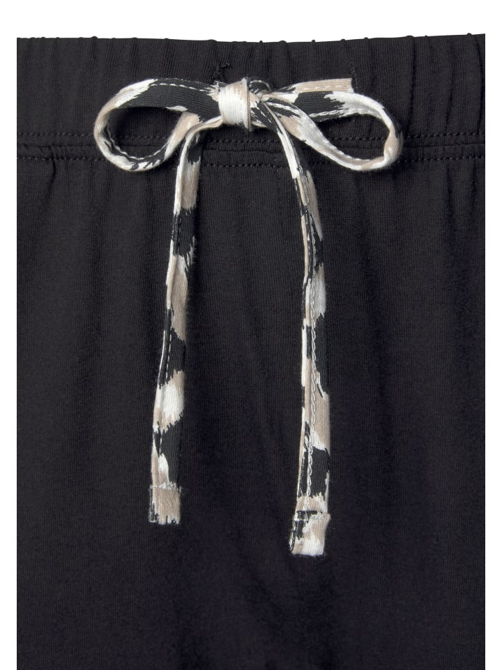 LASCANA Schlafhose in schwarz günstig kaufen