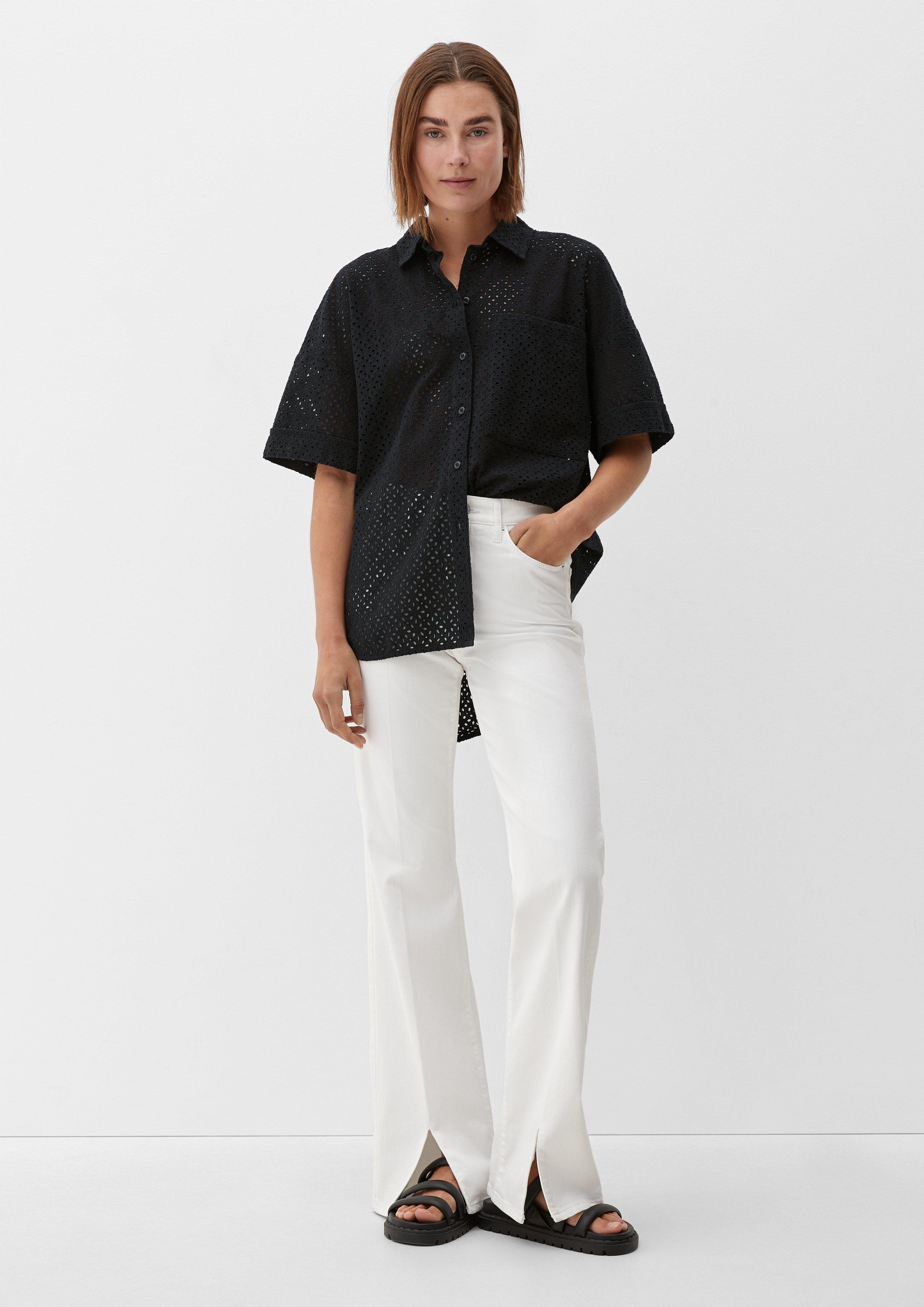 Bluse mit Lochmuster  2128390-99L4