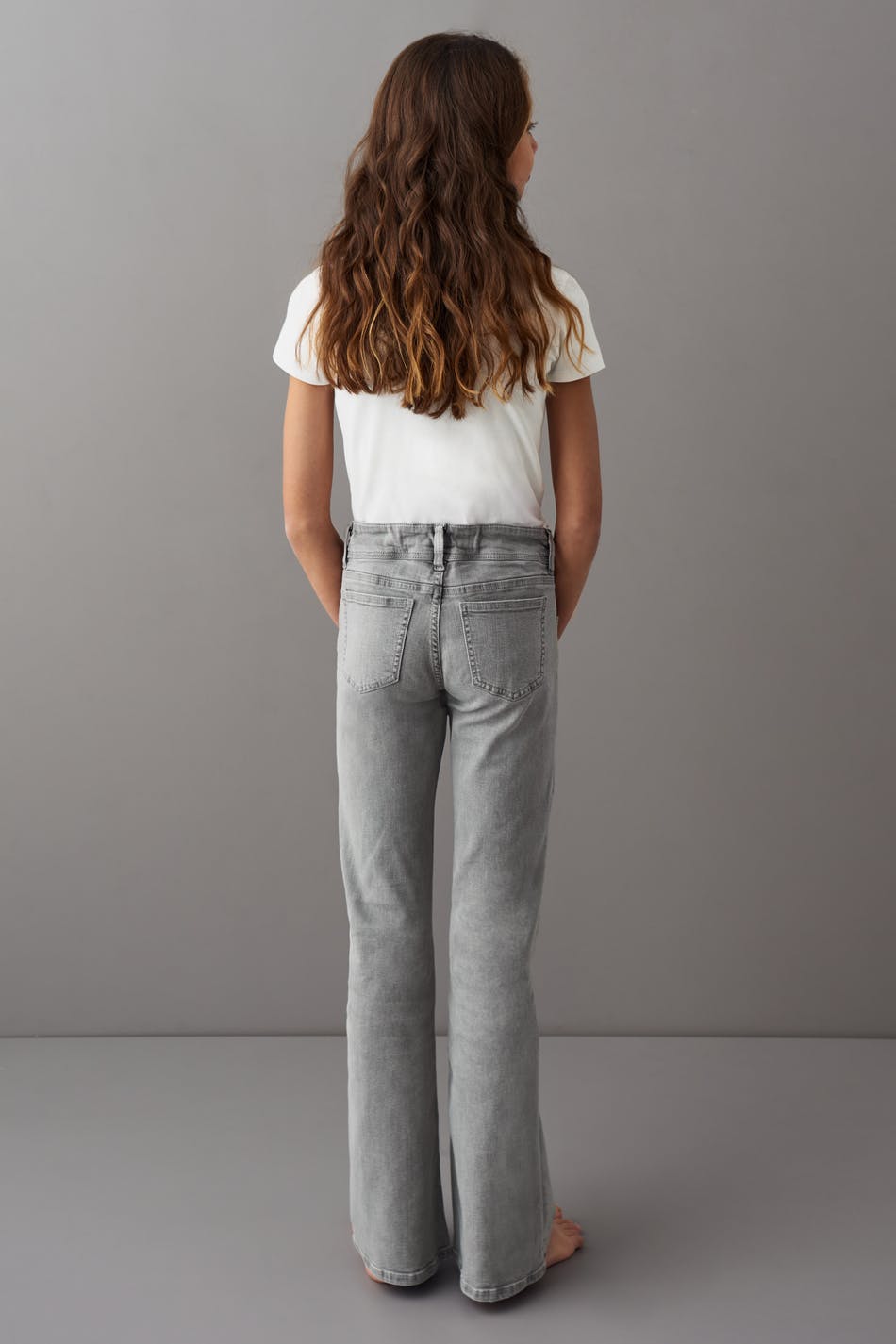 Low waist flare jeans