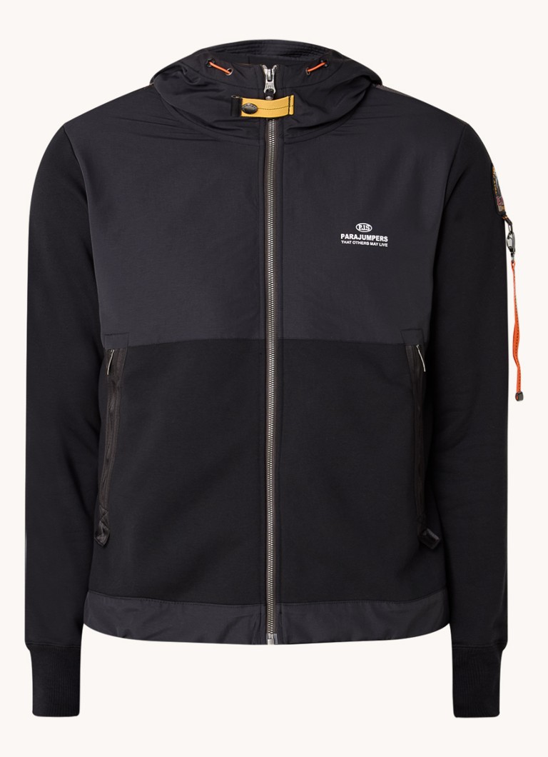 Hanorac Para-jumper cu buzunare cu fermoar